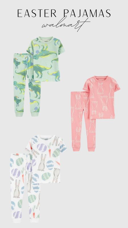 Easter pajamas, sleepwear, spring, toddler, little kids 

#LTKkids #LTKSeasonal #LTKfindsunder50