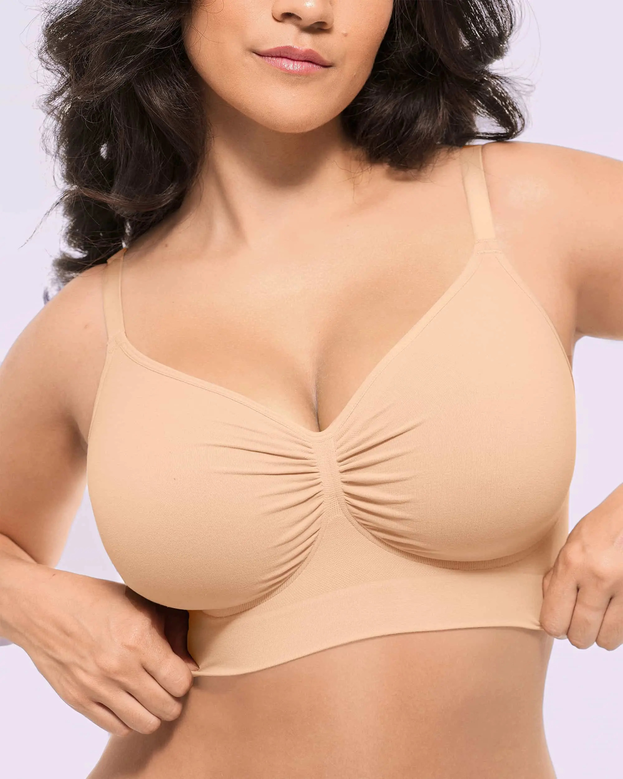 Bare Essentials™ Skin Flow™ Smooth Unlined Wireless Bra | Shapellx Affiliate Program