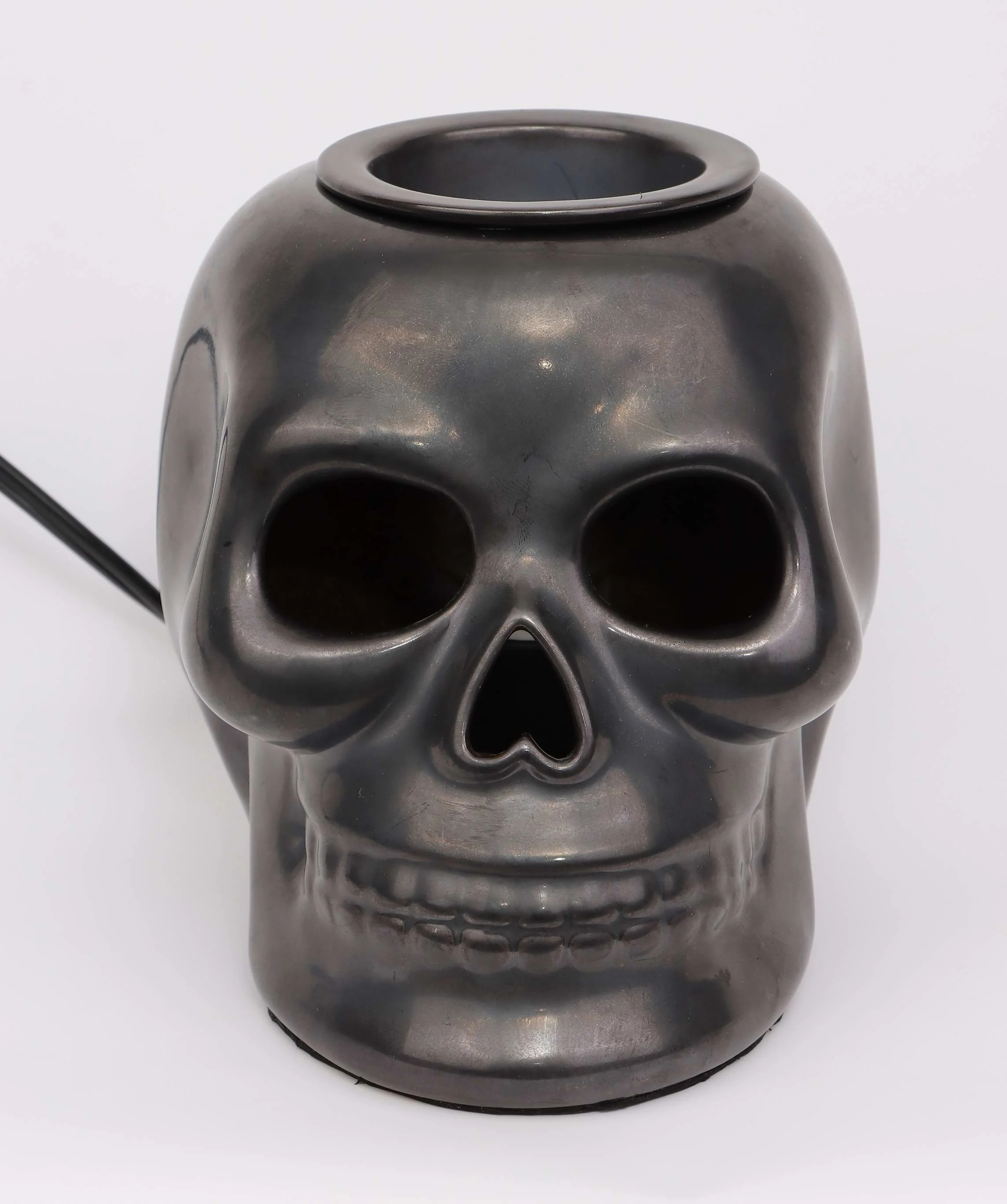 Way to Celebrate Halloween Wax Warmer, Gray Skull - Walmart.com | Walmart (US)