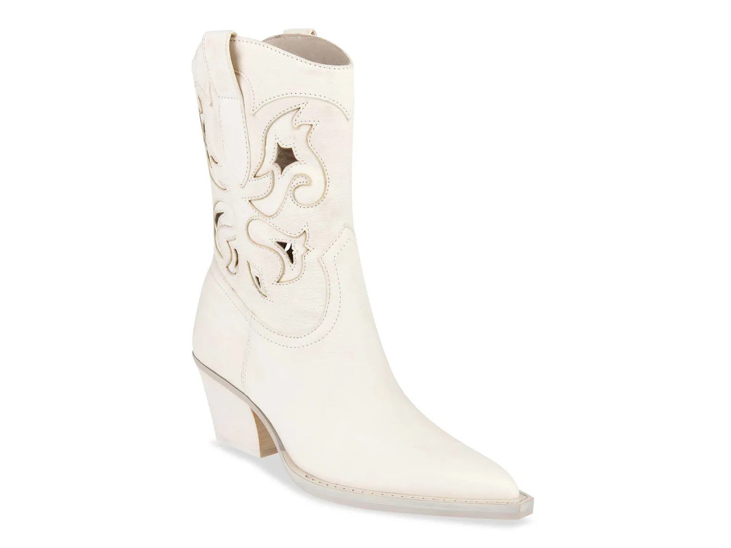Dolce Vita Ravena Cowboy Boot | Women's | White | Size 9 | Boots | DSW
