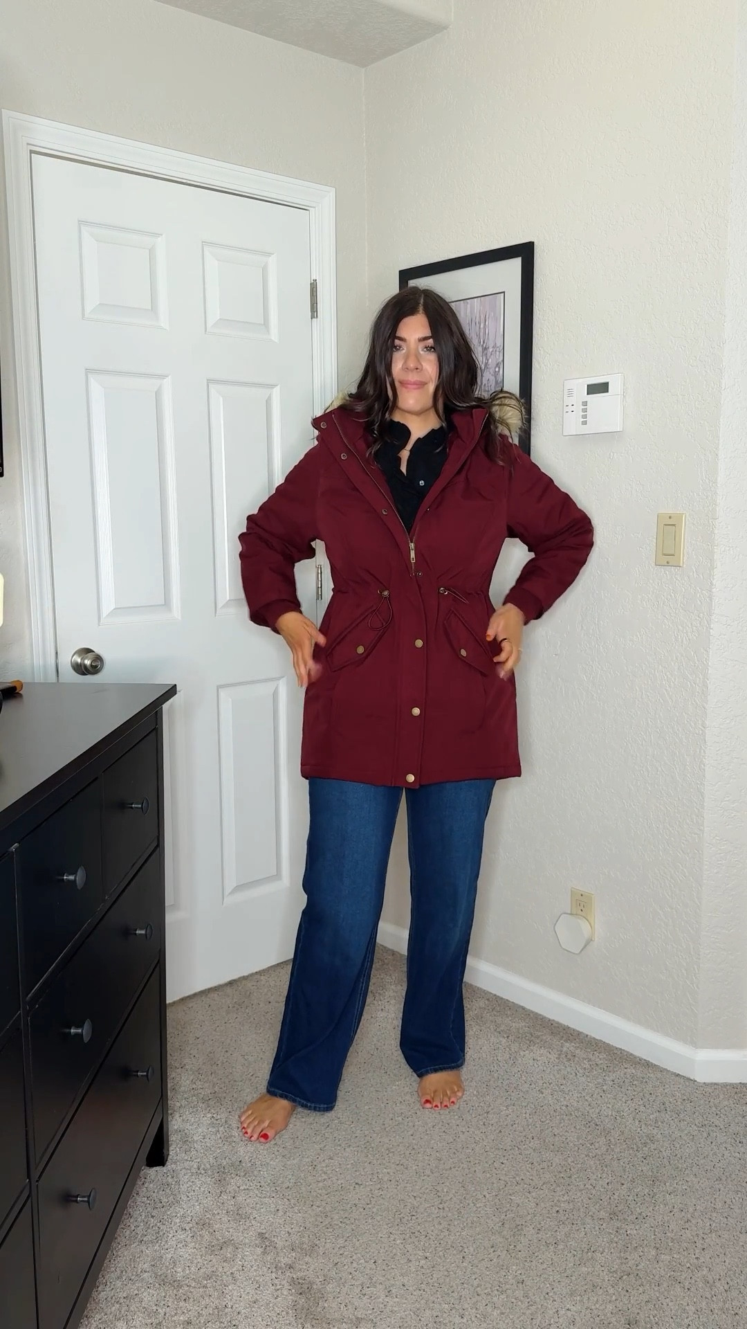 My favorite heavy duty coat is back!  In a medium. It’s the best!
8 in jeans 

#LTKOver40 #LTKFindsUnder50 #LTKMidsize