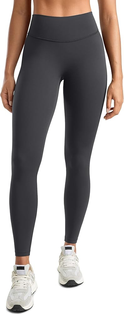 Womens High Waisted No Front Seam Lounge Yoga Legging 25" Workout Tummy Control Gym Yoga Pants | Amazon (US)