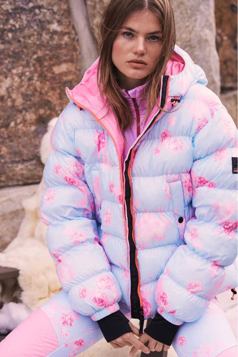 BOGNER FIRE+ICE x LoveShackFancy Rosetta Ski Jacket | LoveShackFancy