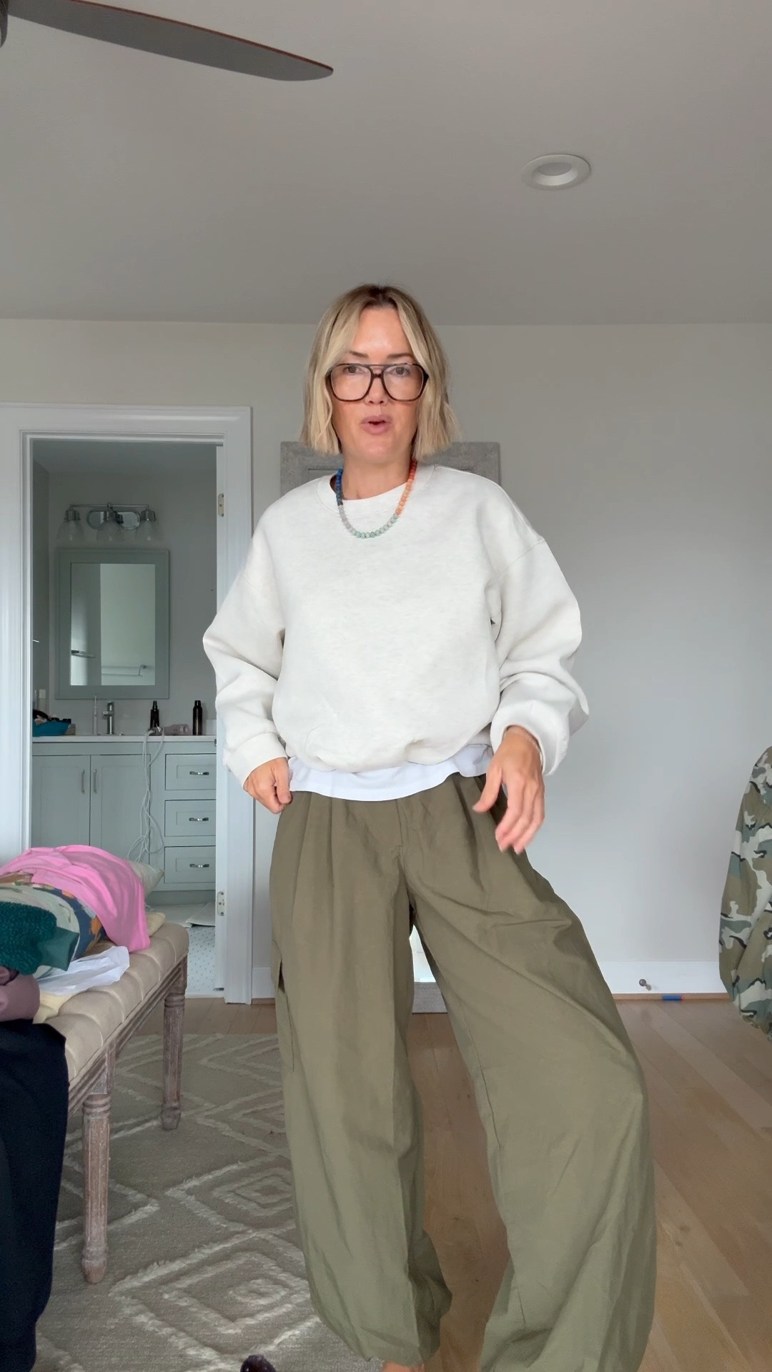 Xs in pants and sweatshirt

#LTKOver40 #LTKootd #LTKgrwm