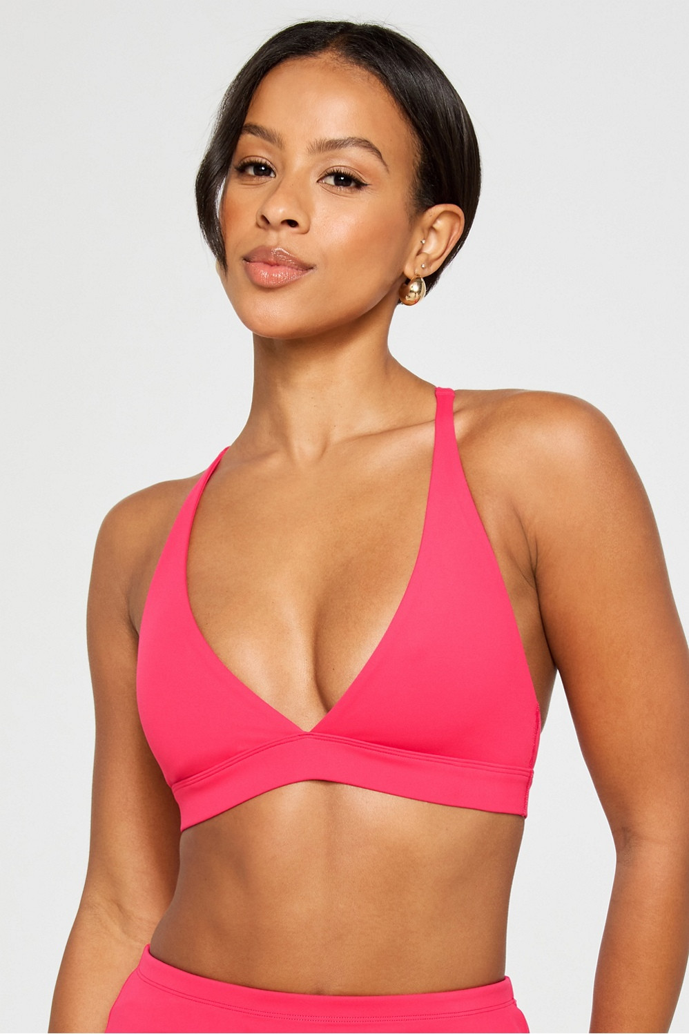 Low Impact PureLuxe Triangle Bra | Fabletics