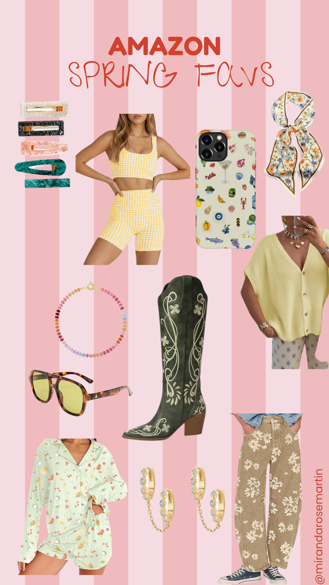 my spring favorites from Amazon + full spring favs list on my amazon storefront mirandarosemartin 

 #LTKootd #LTKSeasonal #LTKActive