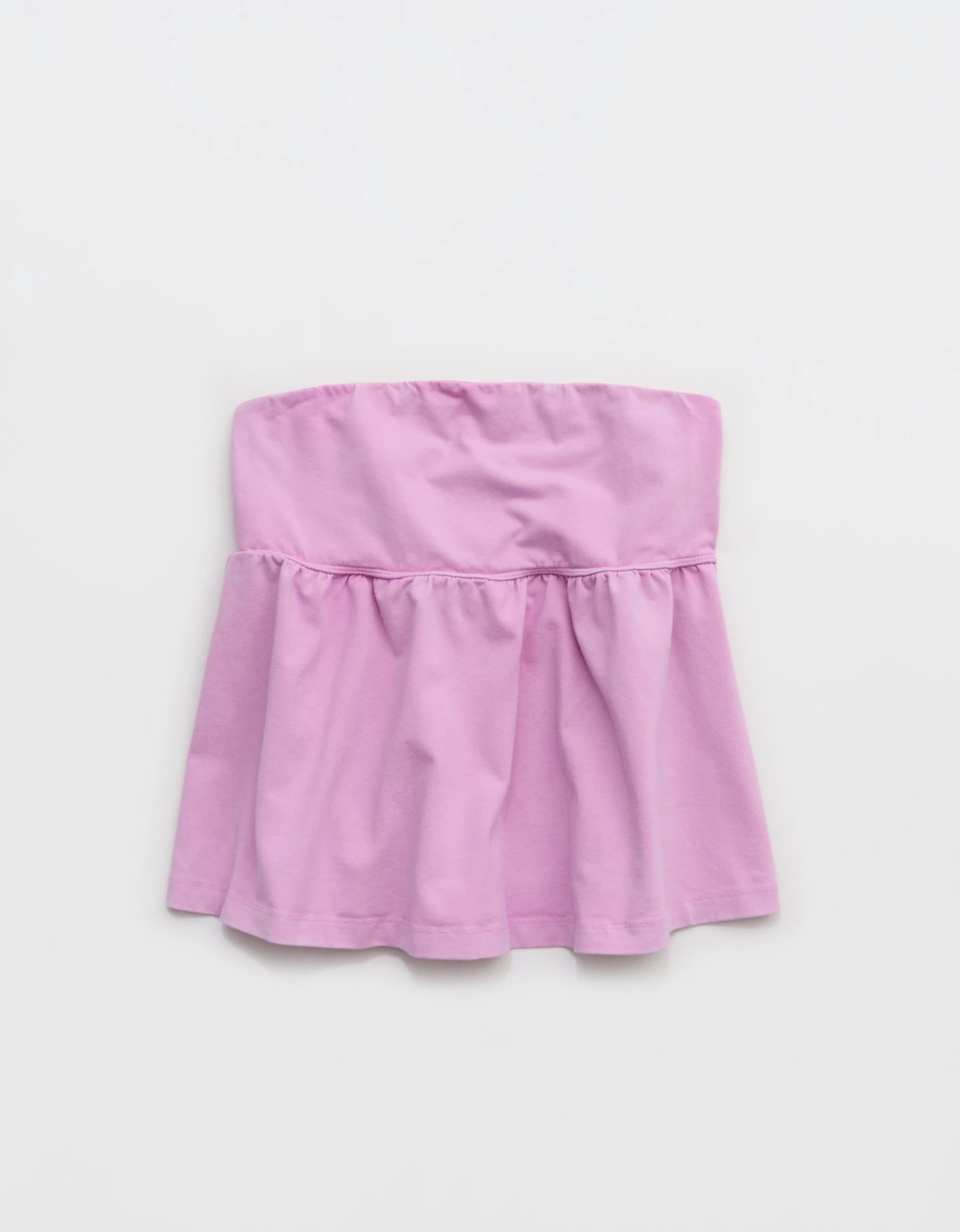 OFFLINE By Aerie OG Cotton Peplum Tube Top | Aerie