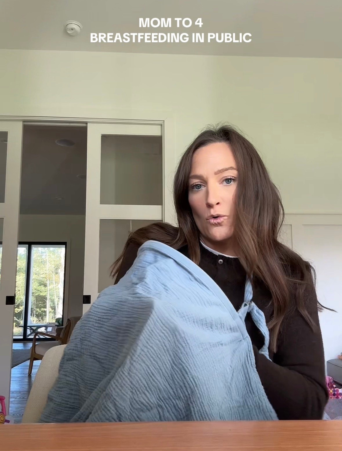 My favorite nursing cover for breastfeeding in public!! REMINDER: BE COOL 

#LTKBaby #LTKFamily #LTKBump