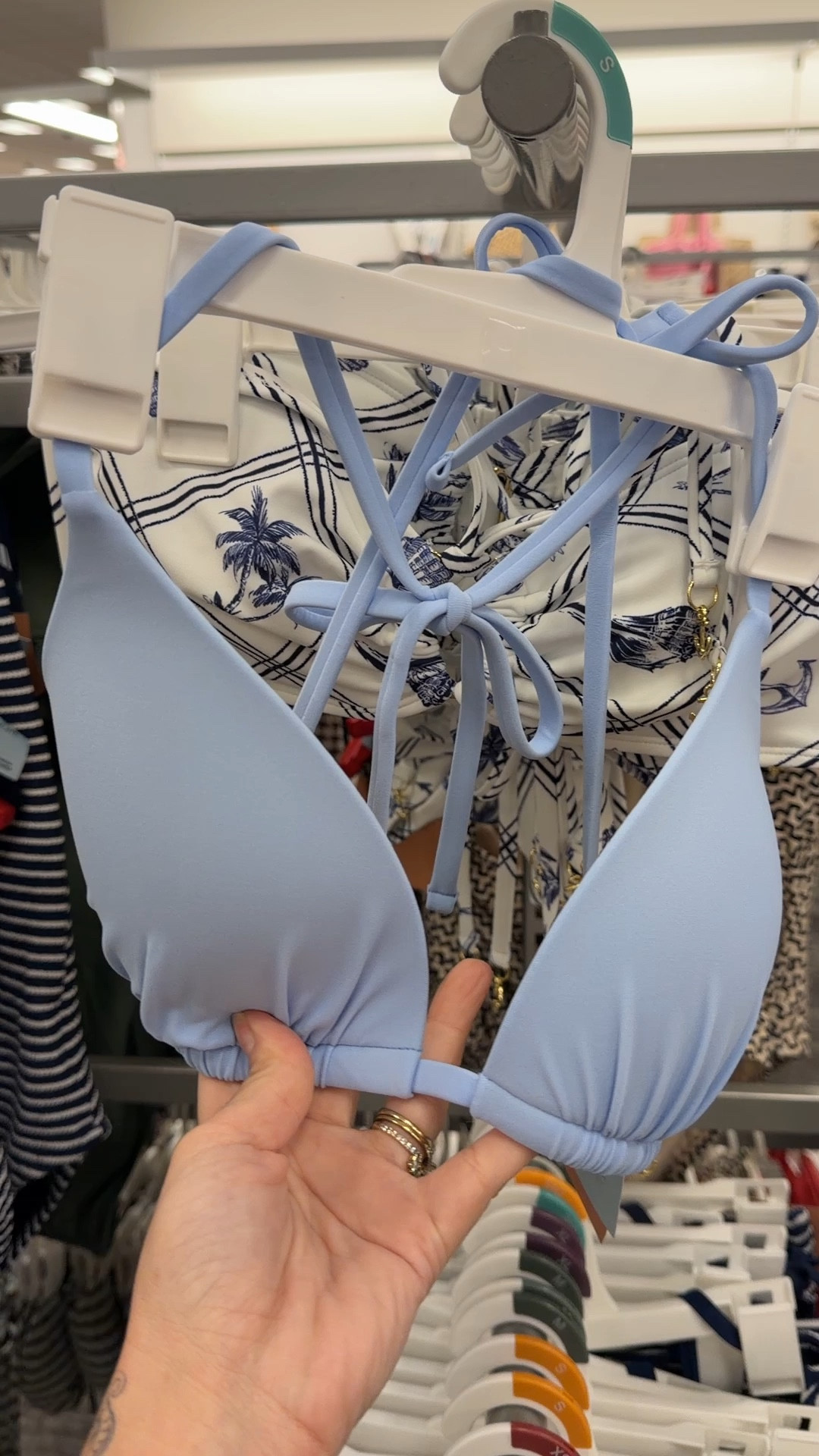 New molded cup bikini top from Target! These are amazing and so similar to the Victoria’s Secret tops I’ve loved for years. 

#LTKSwim