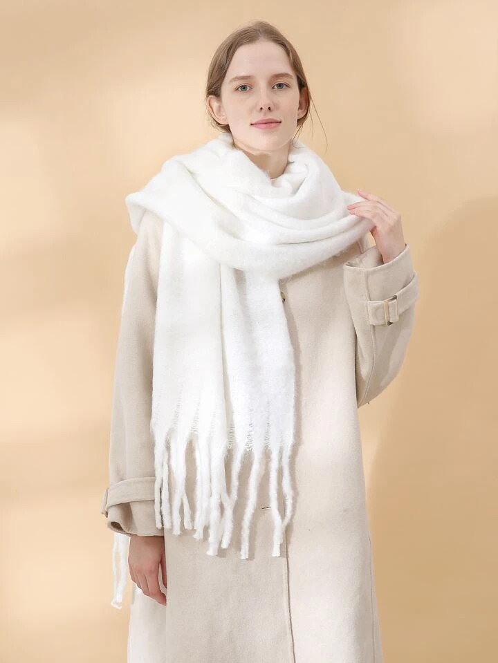Schal mit Fransen | SHEIN