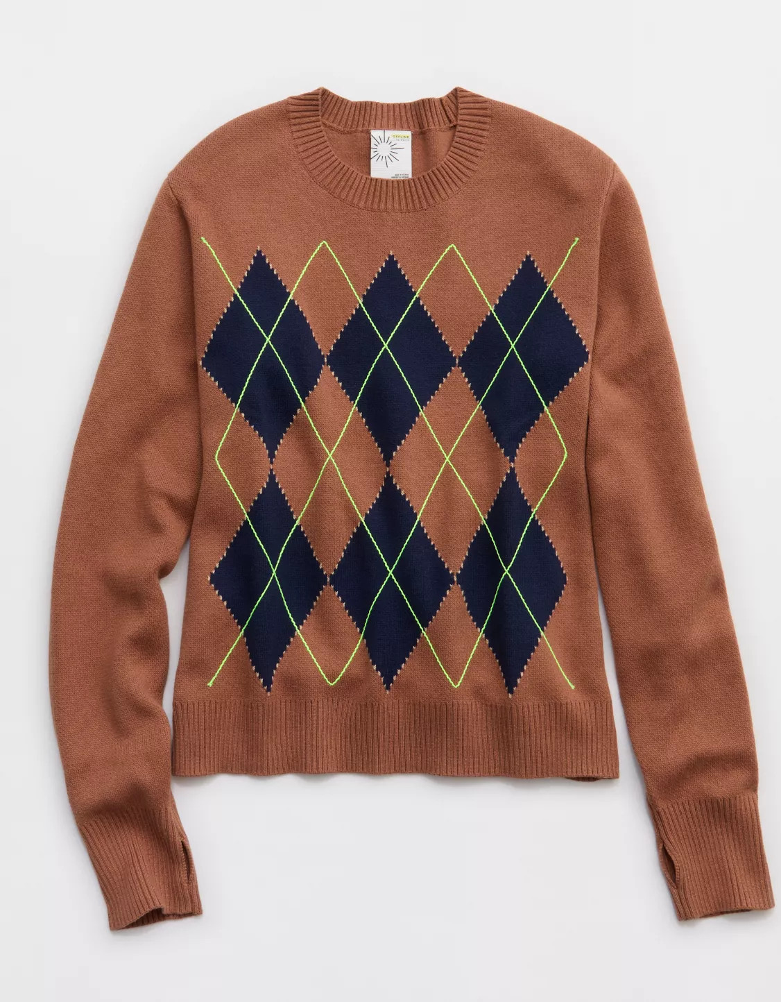 OFFLINE By Aerie Argyle Sweater | Aerie