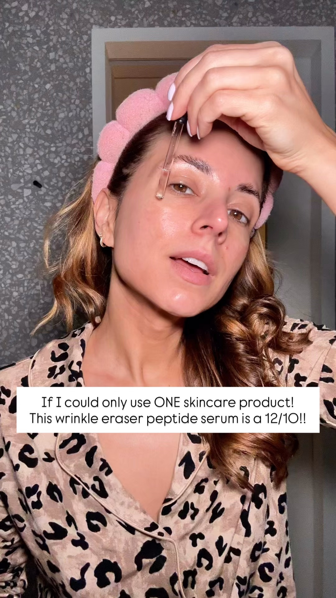 Wrinkle eraser peptide serum that has Botox-like effects! Linking an affordable version too. I use morning and night! Anti aging skincare.

#LTKselfcare #LTKmorningroutine #LTKBeauty