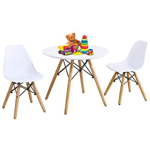 Costzon Kids Table and Chair Set, Kids Mid-Century Modern Style Table Set for Toddler Children, K... | Amazon (US)