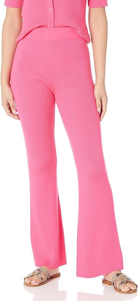 The Drop Women's Akira Ribbed Pull-on Flare Sweater Pant | Amazon (US)