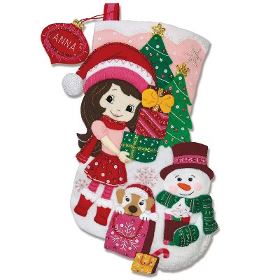 Little Miss Christmas Stocking Kit by MerryStockings | Target
