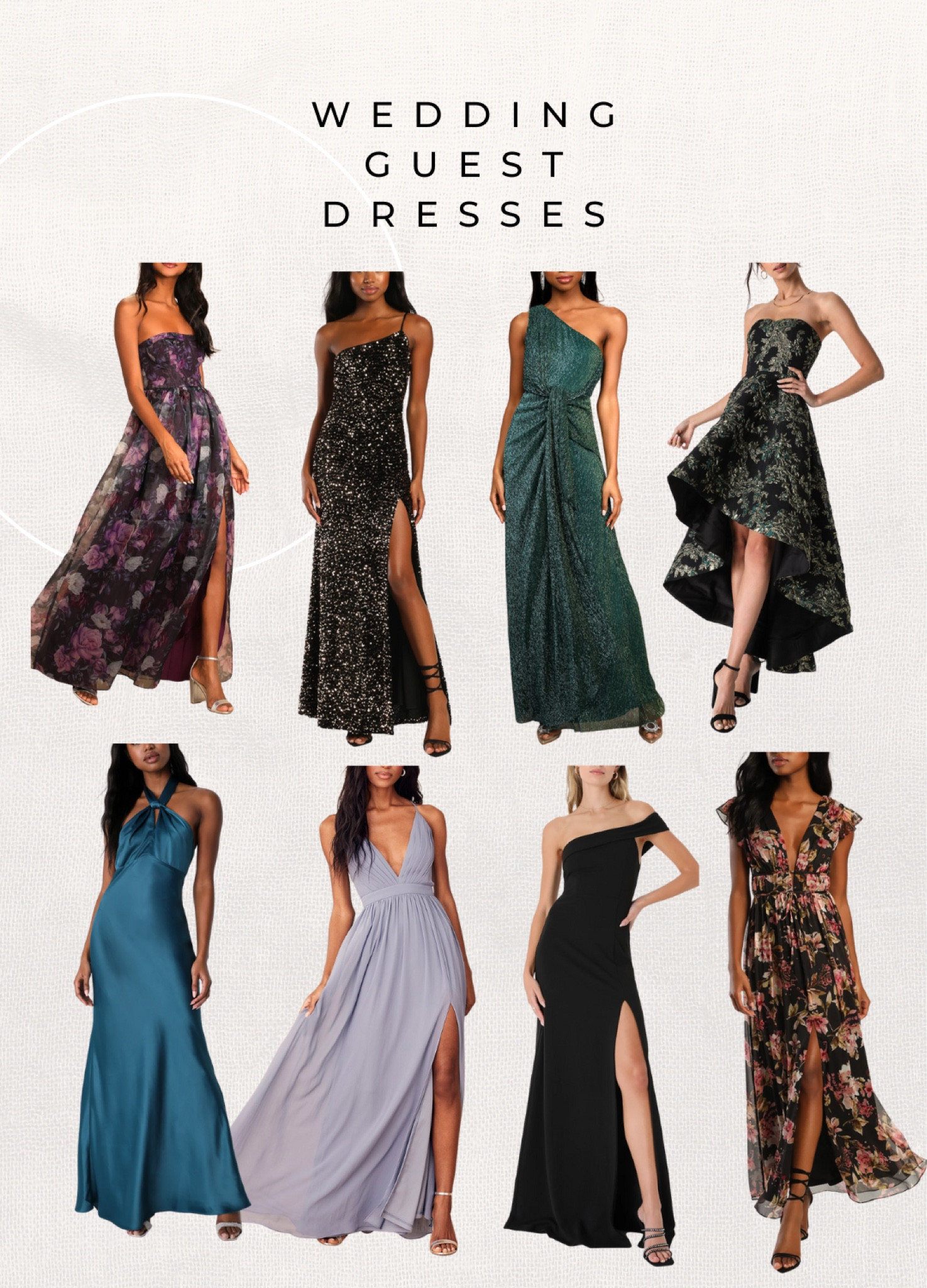 Wedding guest dresses under $100 from lulus! So beautiful for a winter + spring wedding  

#LTKwedding #LTKSeasonal #LTKunder100