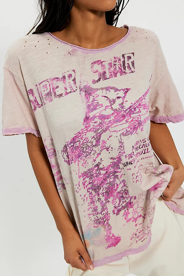 Magnolia Pearl Super Star Tee | Free People (Global - UK&FR Excluded)