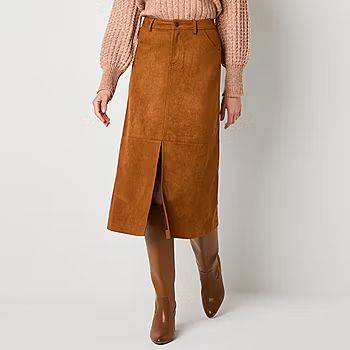 new!Frye and Co. Womens Midi Pencil Skirt | JCPenney