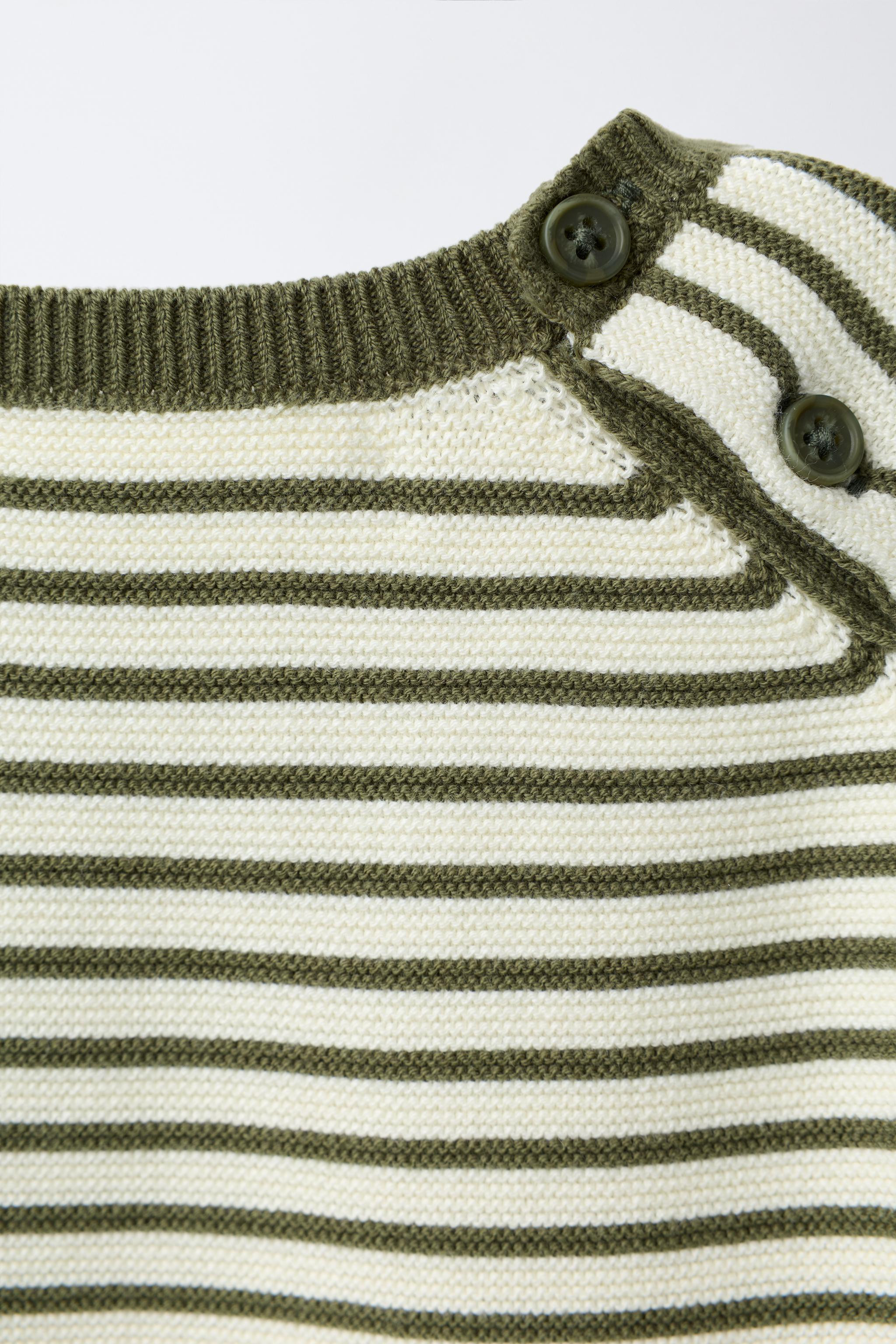 STRIPED KNIT JUMPER | Zara UK