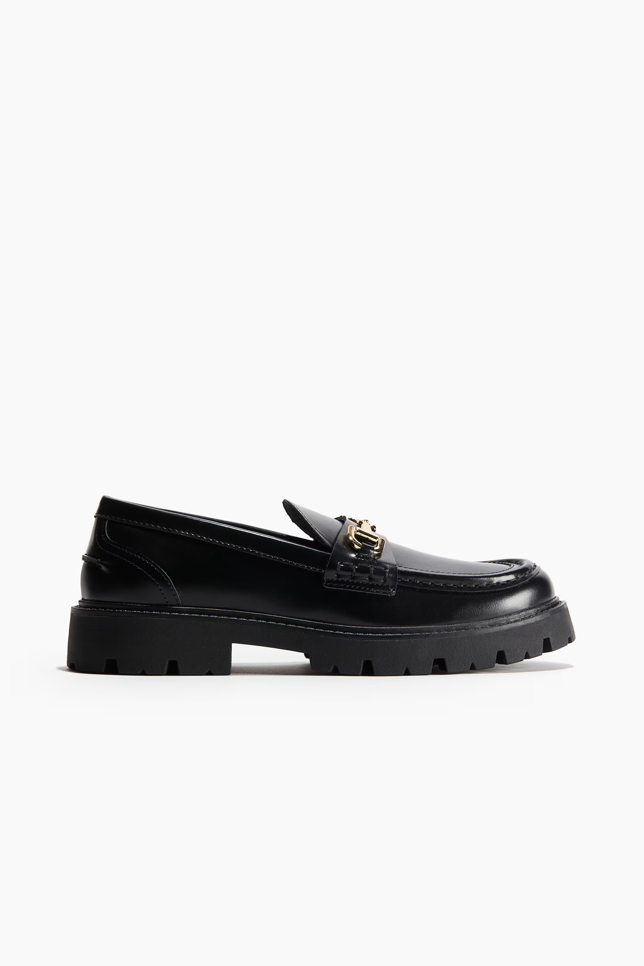 Chunky Loafer - Niedriger Absatz - Schwarz - Ladies | H&M AT | H&M (DE, AT, CH, NL, FI)
