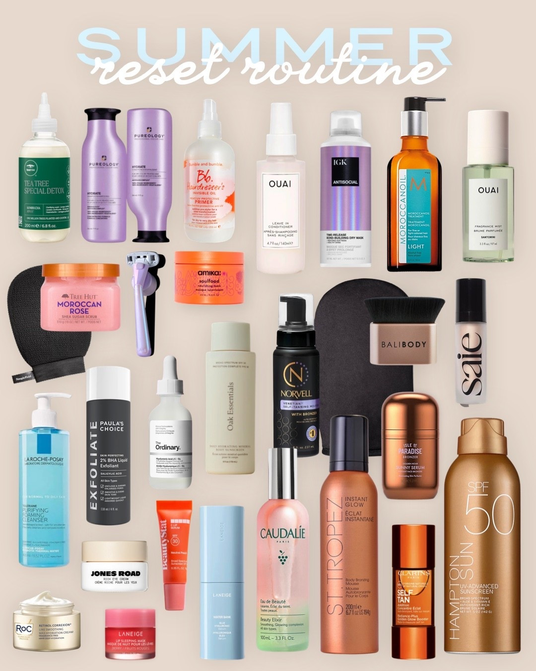 Here’s my ultimate list of tried and tested 5-star products that exceed my expectations and will have you summer ready in no time. Worth every penny.

#LTKselfcare #LTKSeasonal #LTKOver40