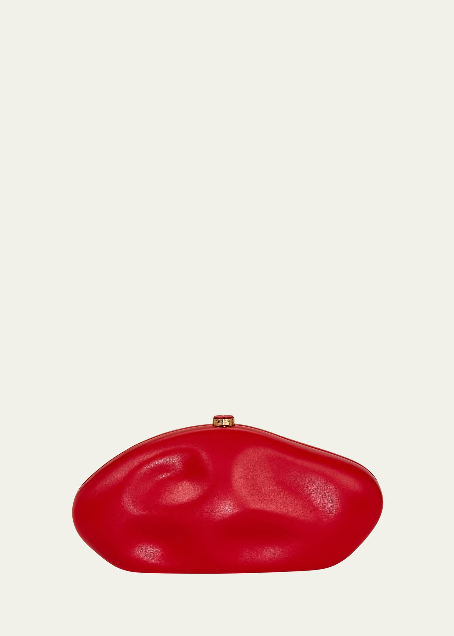 Cult Gaia The Caldera Leather Clutch Bag | Bergdorf Goodman