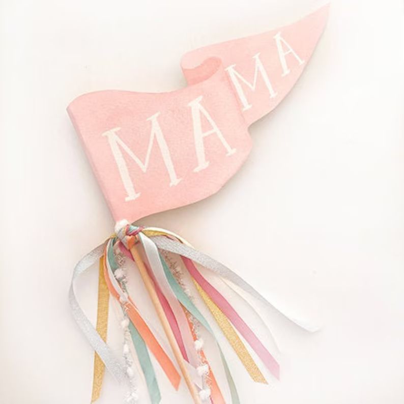 Mama Party Pennant | Mama Flag | Mother's Day Gift | Pregnancy Announcement Sign | New Mom Gift |... | Etsy (US)