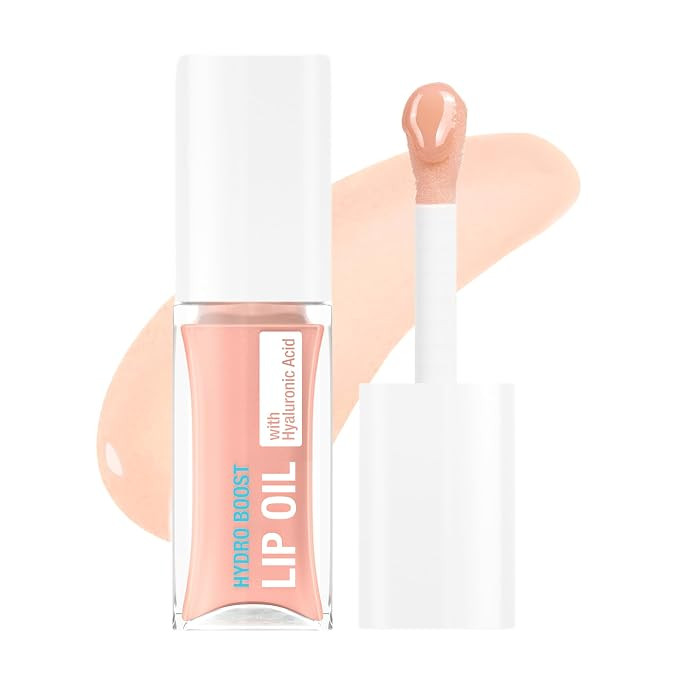 Neutrogena Hydro Boost Lip Oil, Light Pink, .2 fl. oz | Hyaluronic Acid to Hydrate and Nourish, M... | Amazon (US)