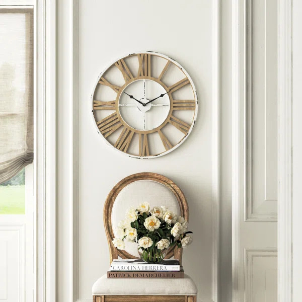 Oversized Fatima 24" Wall Clock | Wayfair North America