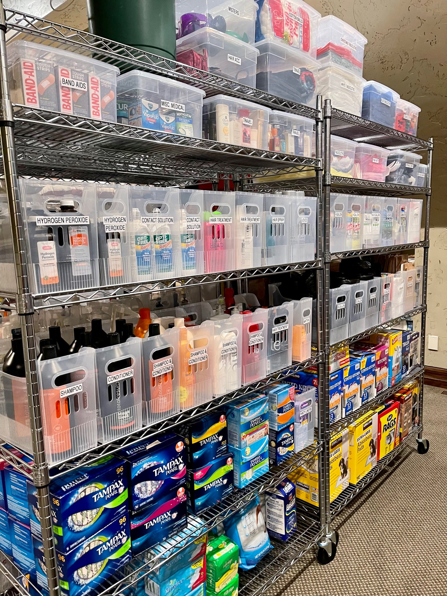 Storage goals | extra supplies contained and organized

#LTKhome #LTKunder50 #LTKFind