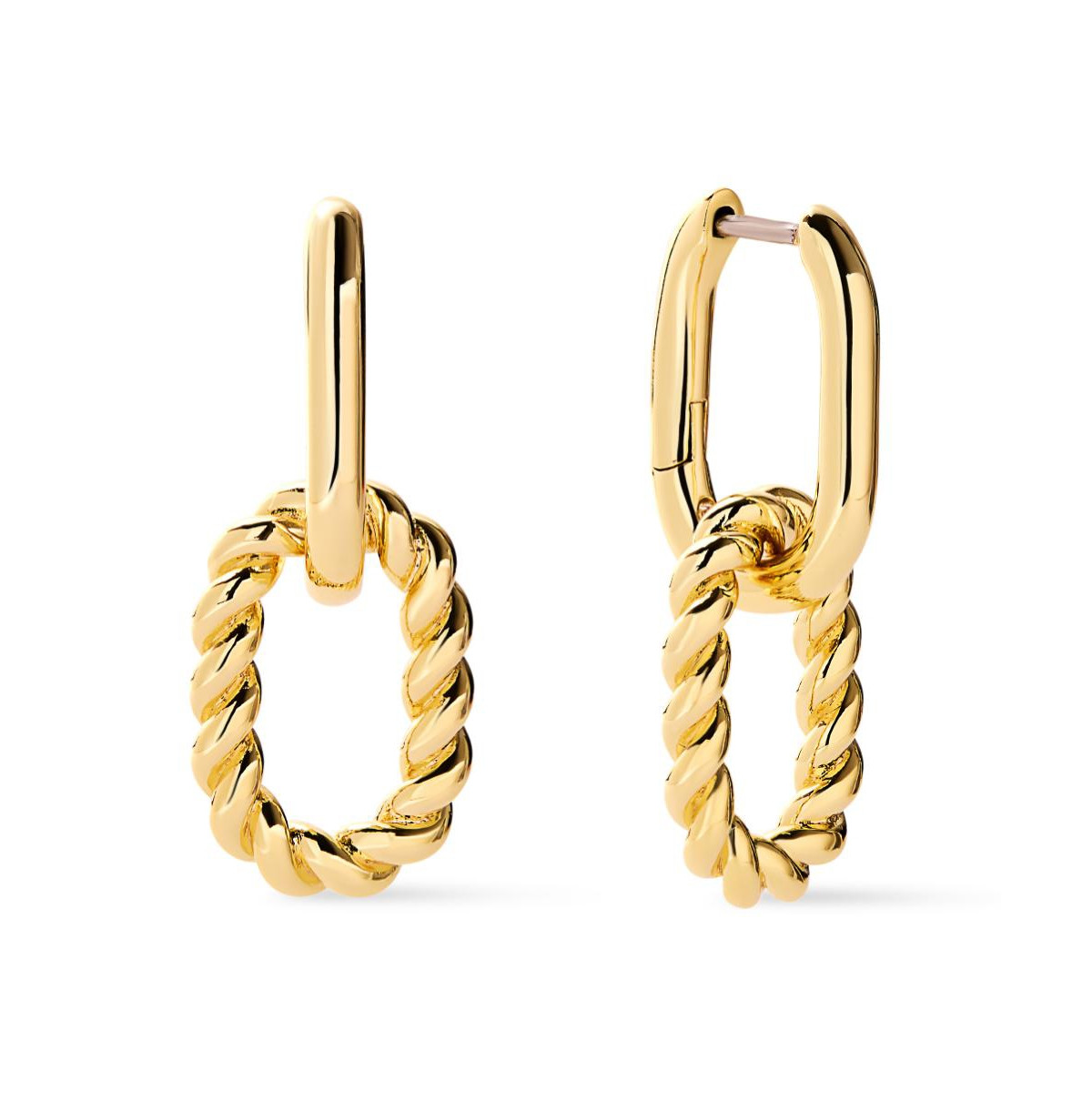 Ana Luisa Gold Drop Earrings - Ash Double Mini - Gold, gold | Macy's