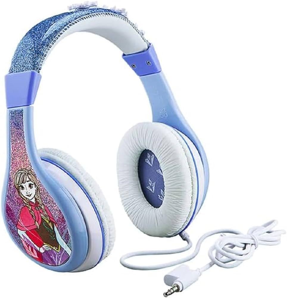 Frozen 2 Kids Headphones, Adjustable Headband, Stereo Sound, 3.5Mm Jack, Wired Headphones for Kid... | Amazon (US)
