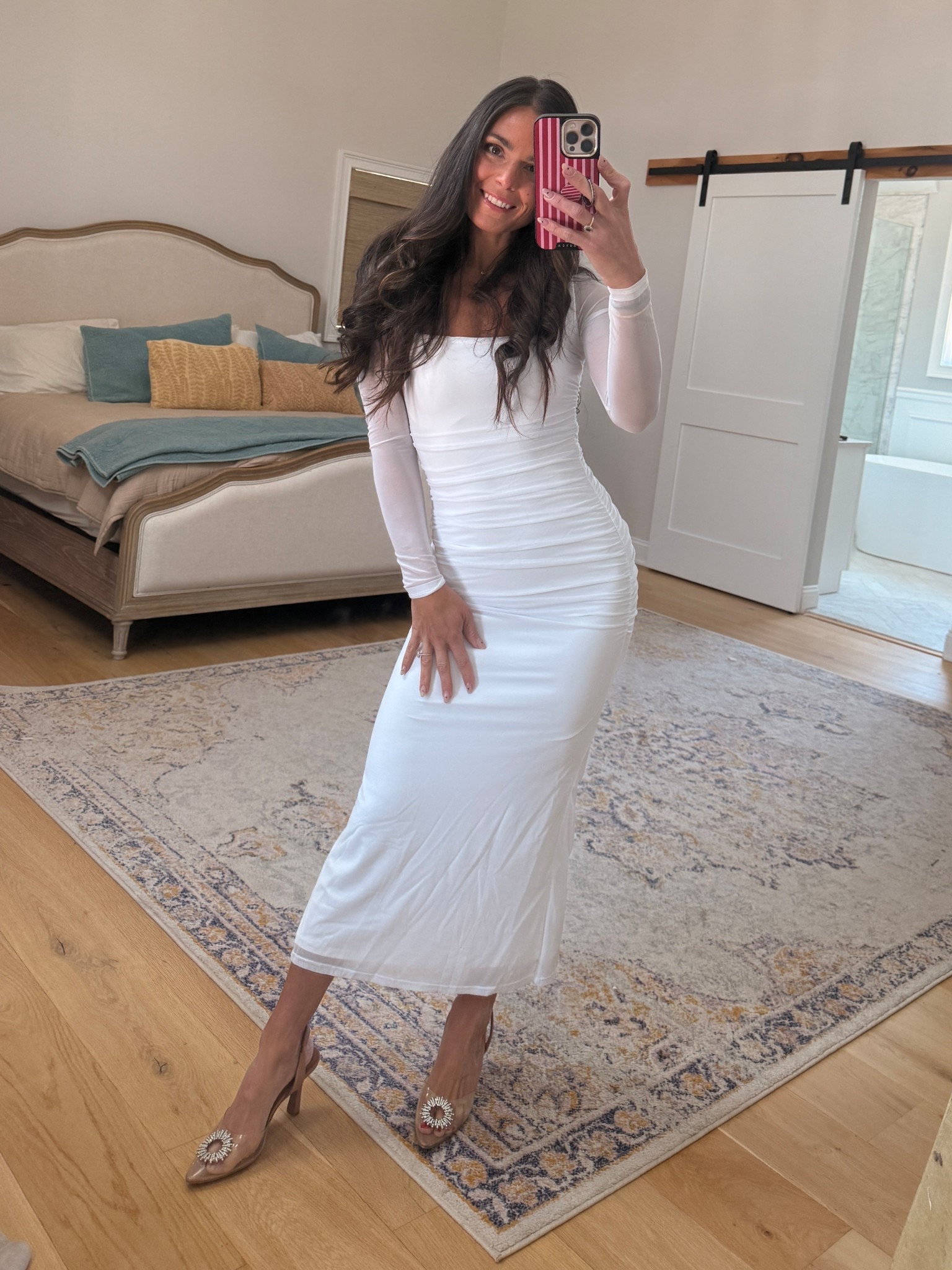 White dresses 
Winter dresses
Long sleeve dresses

#LTKootd #LTKWedding #LTKSeasonal