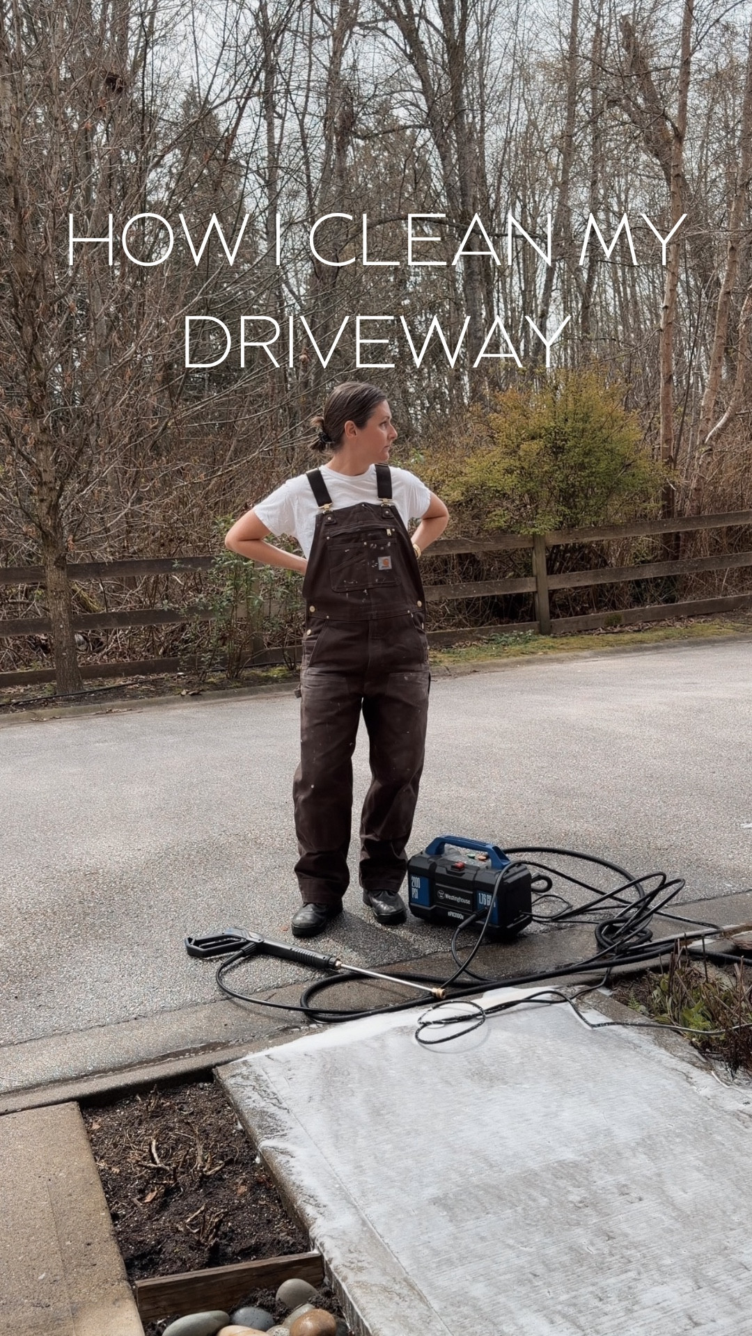 #ad  I’ve been putting off power washing our driveway for YEARS (we’ve never done it before 😅) and I can’t believe the difference.

I used a lightweight, powerful, and affordable power washer + special power washer cleaner and it completely transformed our driveway, front porch, and rooftop patio. 

The curb appeal glow-up is real… my neighbour literally came over to ask to borrow it next 😂

Lowe’s SpringFest is on (March 26–April 22) with tons of spring cleaning + outdoor deals—perfect timing to get started on your own spring cleaning.

#lowespartner @lowes 

#LTKSaleAlert #LTKHome #LTKSeasonal