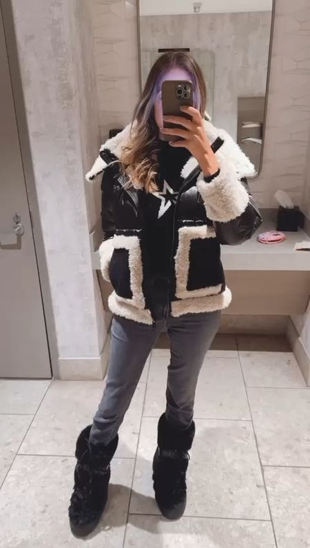 Just arrived in Aspen✨🗻
Comfortable and stylish winter outfit idea
Loving my puffer jacket and moon boots. They are extremely comfortable and so so beautiful. Fits true to size. I’m wearing small in all pieces.

#LTKtravel #LTKshoecrush #LTKSeasonal