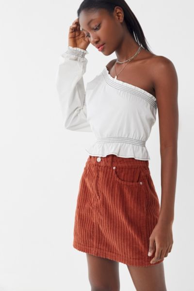 UO New York Minute Corduroy Skirt - Brown XS at Urban Outfitters | Urban Outfitters (US and RoW)