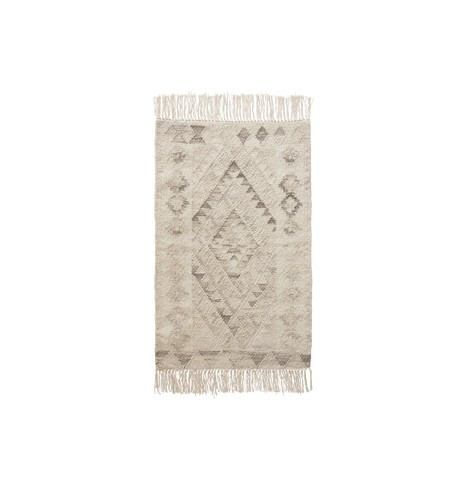 Skyline Heathered Gray Flatweave Rug | Rejuvenation