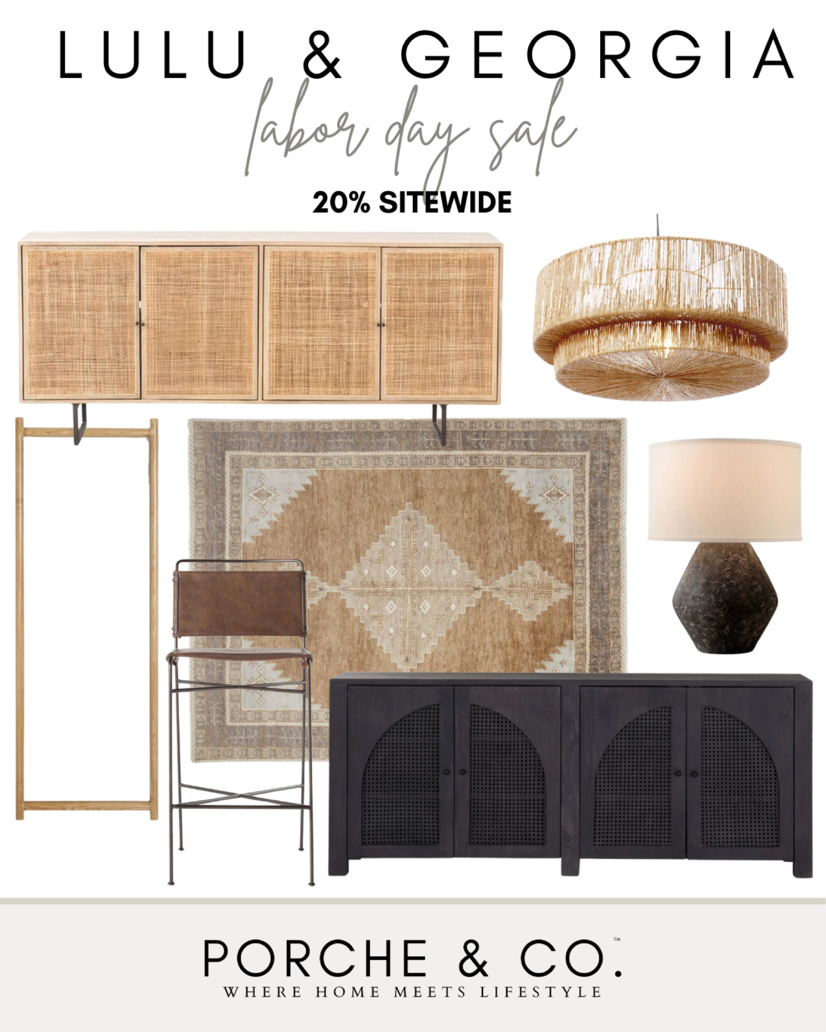 Lulu & Georgia Labor Day sale, Labor Day sales, home decor sales, home furniture sale 

#LTKsalealert #LTKhome #LTKSeasonal