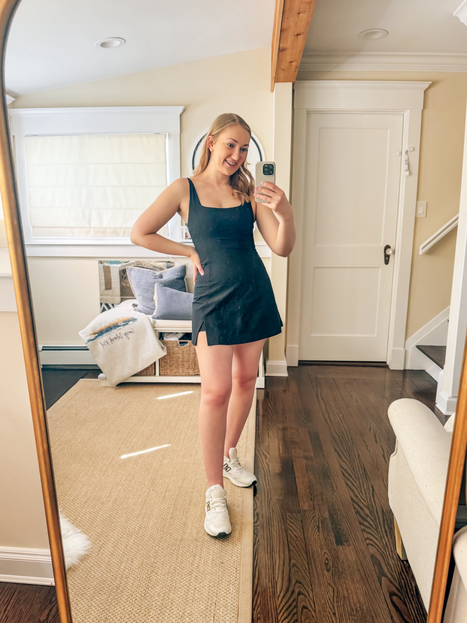 Love this activewear dress from Abercrombie! I got a small and it runs true to size and is perfect to run errands or head to a Pilates class. It would look really cute paired with a white top over it for a cooler day with some matching new balance sneakers. 

Activewear dresses, Abercrombie activewear, workout outfits, Pilates outfit, summer outfitts

#LTKActive