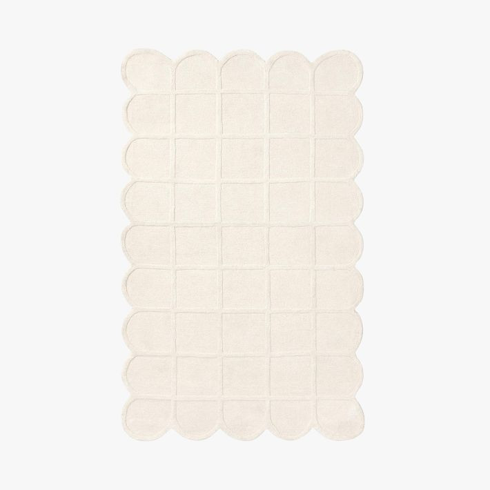 Selena Scallop Rug | Pottery Barn Teen