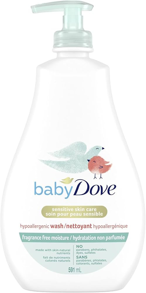 Baby Dove Tip to Toe Baby Wash Sensitive Moisture hypoallergenic and fragrance free 591 ml | Amazon (CA)