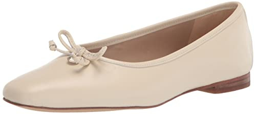 Sam Edelman Women's Meadow Flat Modern Ivory 8 Medium | Amazon (US)