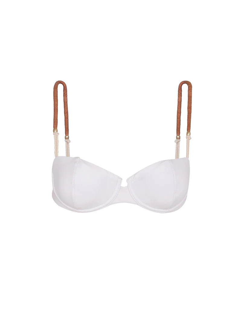 Elis Nissi Top - White | ViX Swimwear