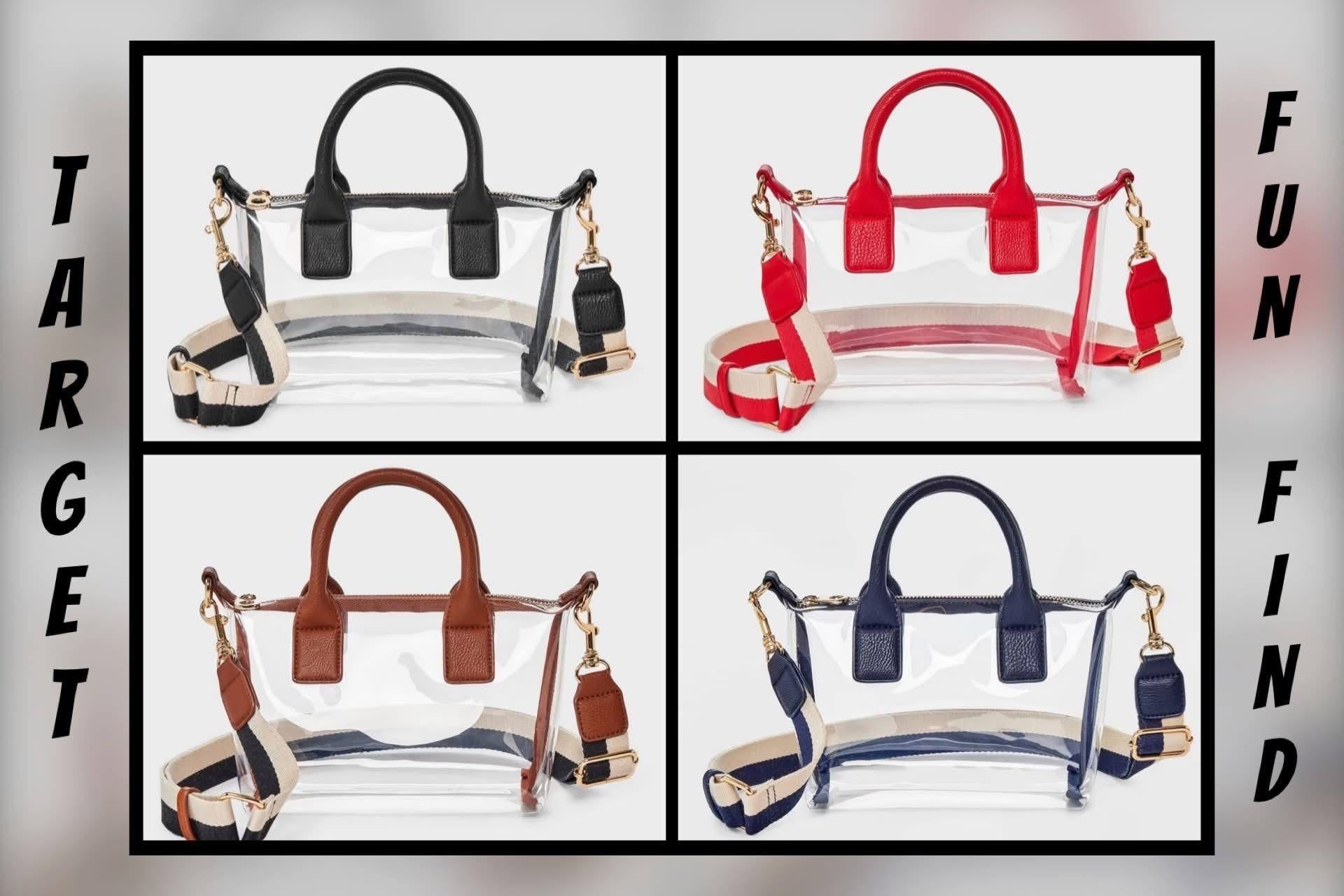 A lot of stadiums and concert venues require clear bags nowadays, and Target recently launched this cute & sporty clear crossbody in a handful of colors. Perfect to even match team gear, and available for only $20! One of Target’s current “trending” items 🎯 (Traditional, non-clear options available also in this style!)

#LTKSaleAlert #LTKootd #LTKdayinmylife