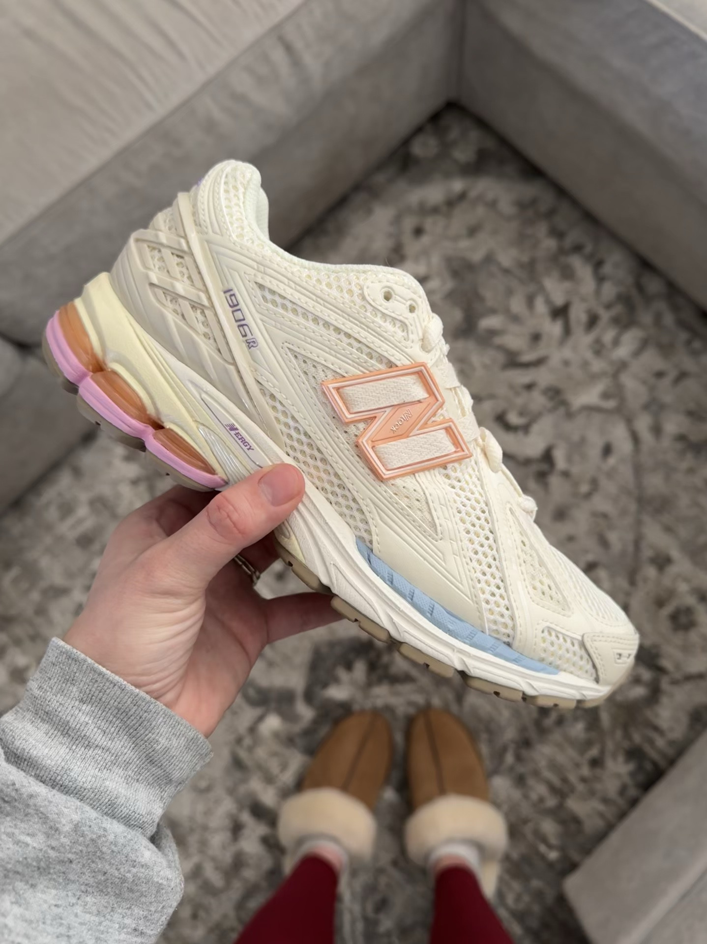 love the cream color with the little pops of color 

new balance shoes | 1906R | sneakers | fitness | everyday shoe 

#LTKShoeCrush #LTKFitness #LTKActive