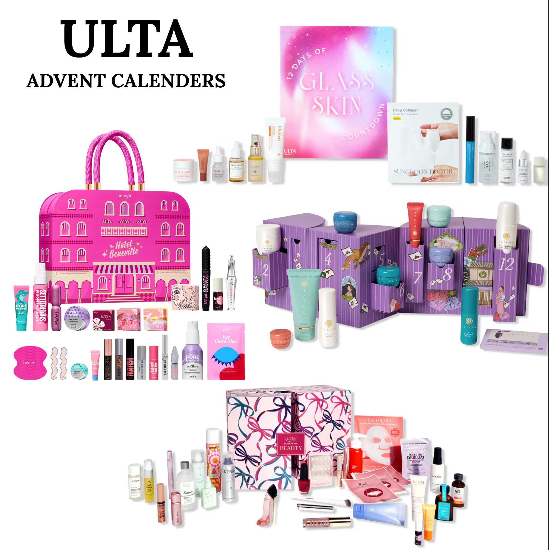 New advent calendar from Ulta!!! There are some 25 and 12 day ones!!  

 