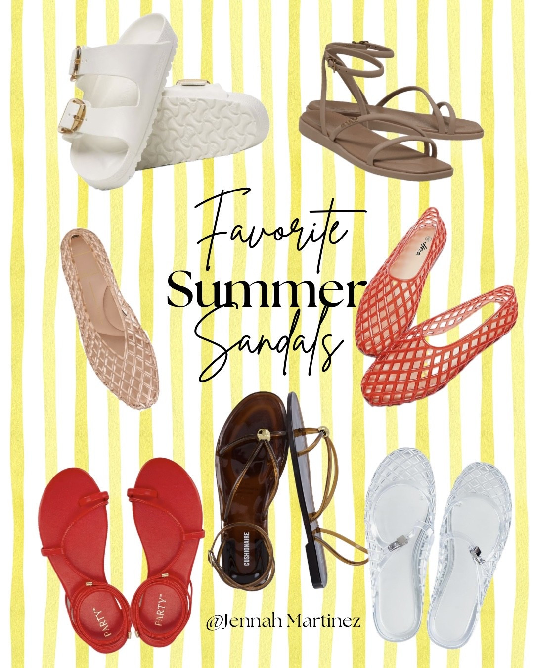These are a few of my favorite sandals for the summer! Love all of these! #summersandals #sandals #jellies #strappysandals #summerfashion #summer #cuteshoes #womensshoes

#LTKSeasonal #LTKootd