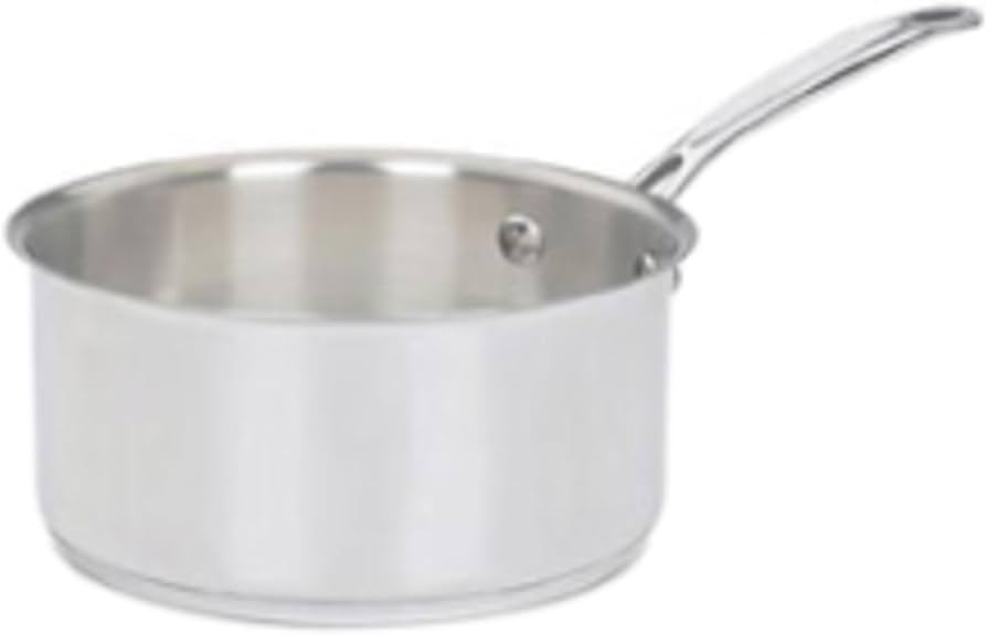 Cuisinart Saucepan w/Cover, Chef's-Classic Stainless Steel Cookware Collection, 3-Quart, 7193-20 | Amazon (US)
