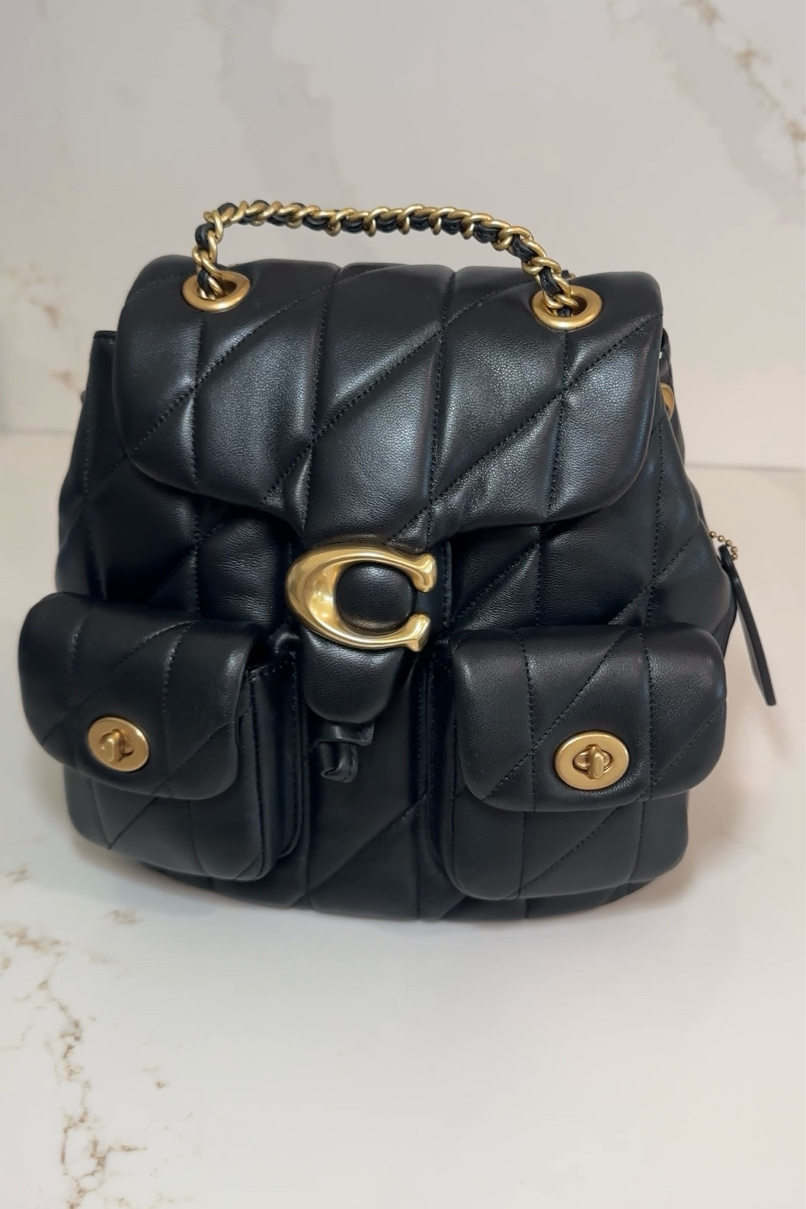 Coach Tabby Backpack 🖤🐝

#LTKStyleTip #LTKItBag