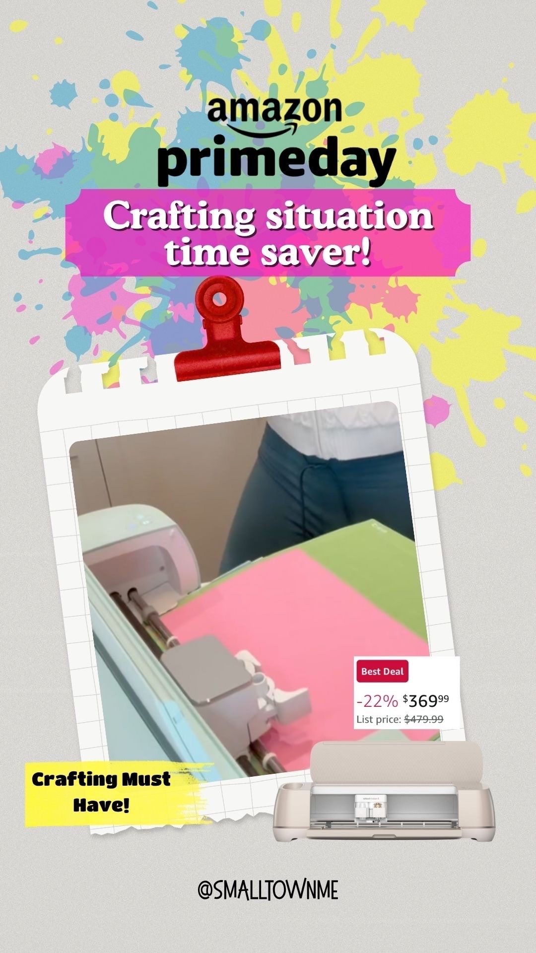 Cricut maker I use all the time for making my crafting goodies go so much faster! And on sale for prime day on Amazon

#LTKSaleAlert